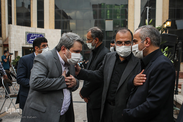 مراسم یادبود مهشاد کریمی خبرنگار فقید ایسنا