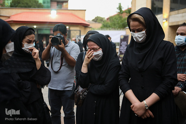 مراسم یادبود مهشاد کریمی خبرنگار فقید ایسنا