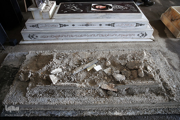 بازار سنگ قبر بهشت زهرای تهران