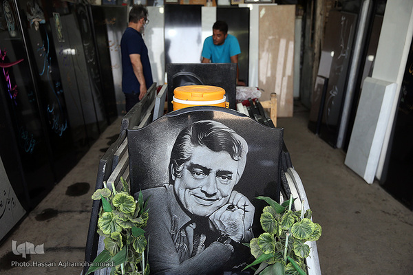 بازار سنگ قبر بهشت زهرای تهران