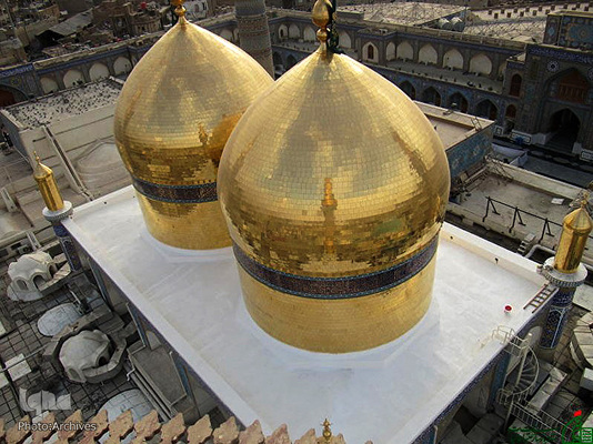 حرم مطهر جواد الائمه، امام محمدتقی(ع) در کاظمین