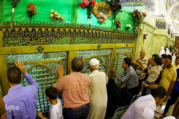 حرم مطهر جواد الائمه، امام محمدتقی(ع) در کاظمین