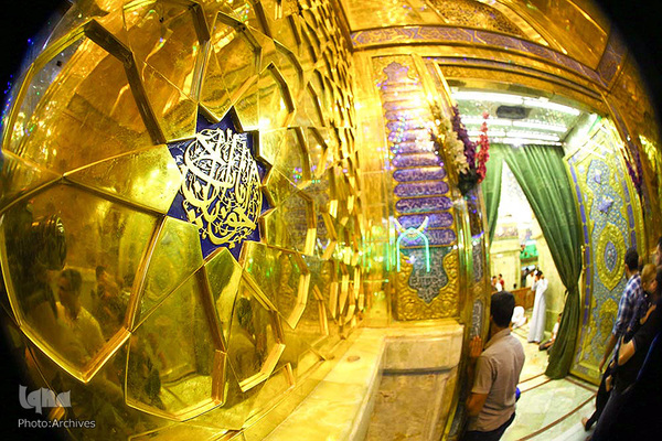 حرم مطهر جواد الائمه، امام محمدتقی(ع) در کاظمین