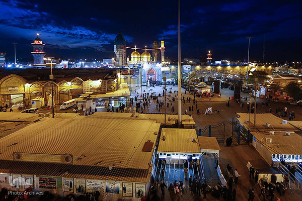 حرم مطهر جواد الائمه، امام محمدتقی(ع) در کاظمین