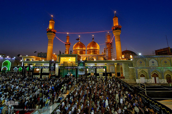 حرم مطهر جواد الائمه، امام محمدتقی(ع) در کاظمین