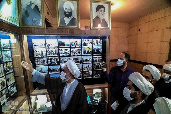 مراسم رونمایی از یادمان مجاهدت‌های مرحوم آیت‌الله حدائق