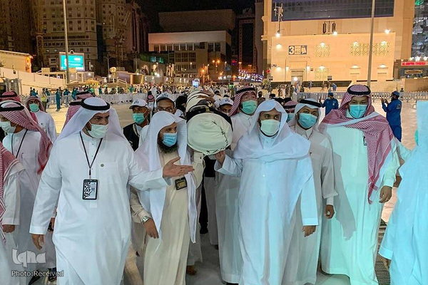 مراسم تعویض پرده کعبه