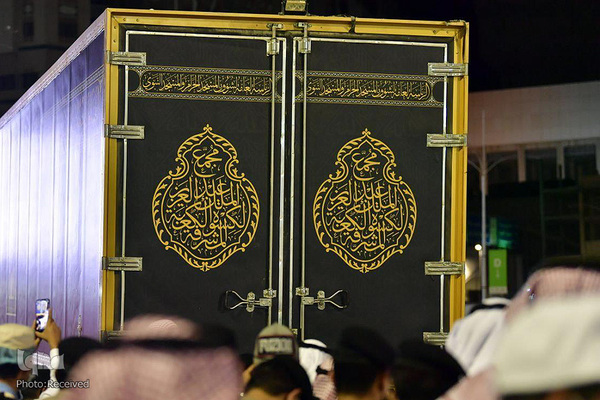 مراسم تعویض پرده کعبه