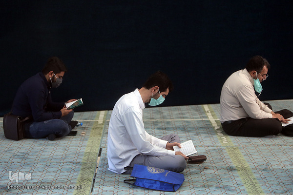 مراسم معنوی قرائت دعای «عرفه» در دانشگاه تهران