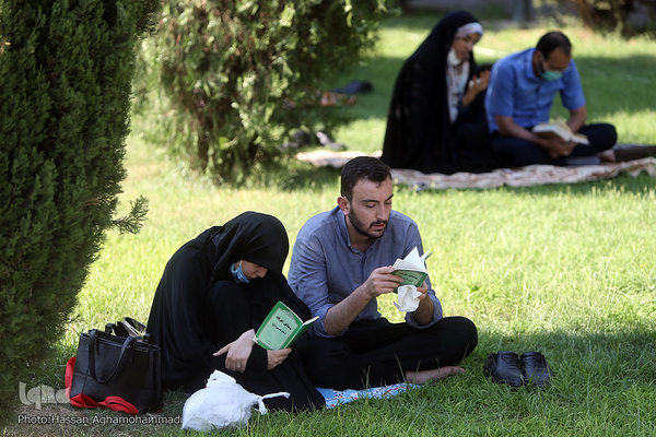 مراسم معنوی قرائت دعای «عرفه» در دانشگاه تهران