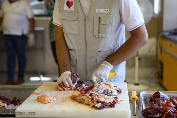 سفره رنگین نیازمندان در عید قربان به دست فالورهای هم نمک