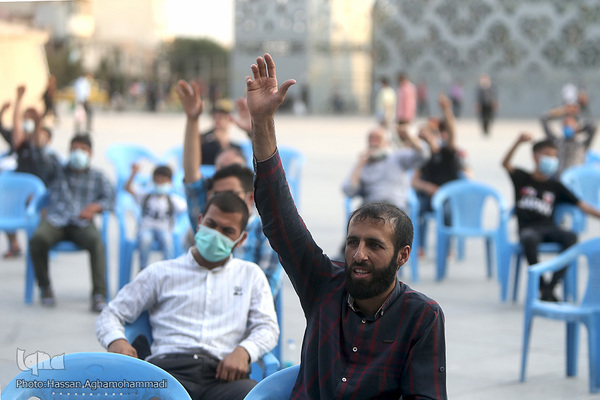 جشن گرامیداشت دهه ولایت در میدان آیینی امام حسین(ع)