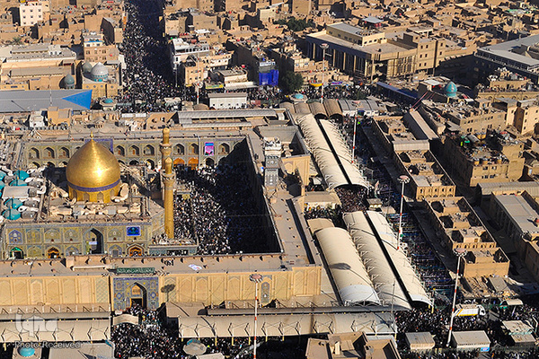 حرم نورانی مولی الموحدین، حضرت علی(ع) در نجف اشرف