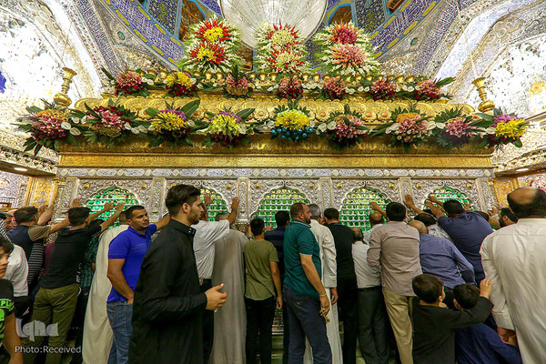 حرم نورانی مولی الموحدین، حضرت علی(ع) در نجف اشرف