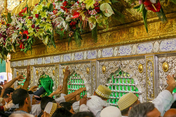 حرم نورانی مولی الموحدین، حضرت علی(ع) در نجف اشرف