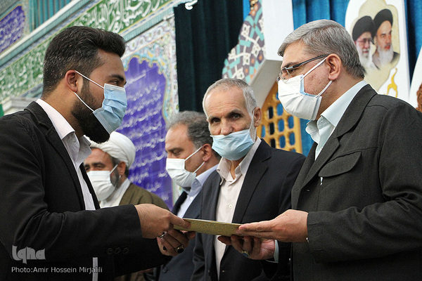 مراسم تجلیل از مرتلین و موذنین برتر استان یزد