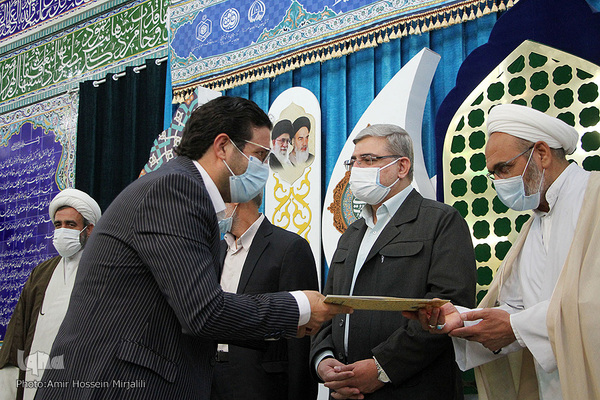 مراسم تجلیل از مرتلین و موذنین برتر استان یزد