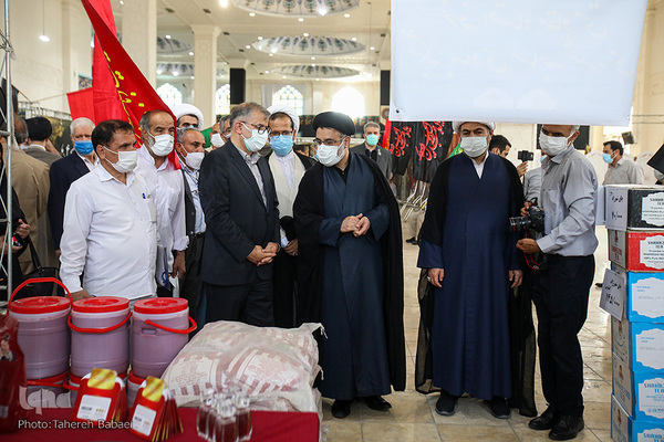 افتتاح نمایشگاه شمیم حسینی به مناسبت ایام محرم