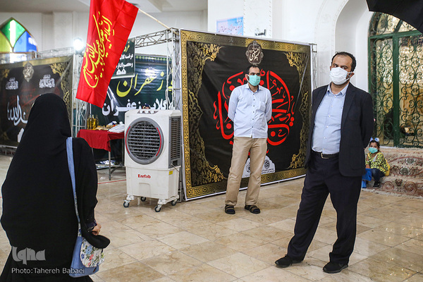 افتتاح نمایشگاه شمیم حسینی به مناسبت ایام محرم
