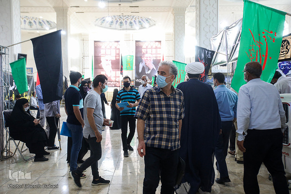 افتتاح نمایشگاه شمیم حسینی به مناسبت ایام محرم