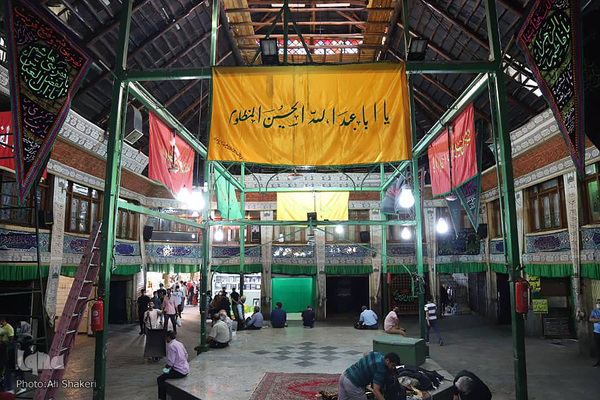 آیین سیاهپوشان «تکیه بزرگ تجریش»