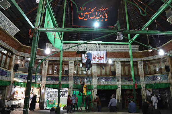 آیین سیاهپوشان «تکیه بزرگ تجریش»