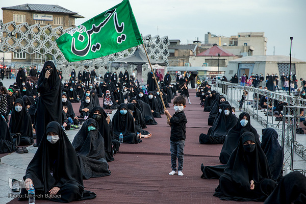 عزاداری روز دوم محرم در میدان امام حسین (ع)