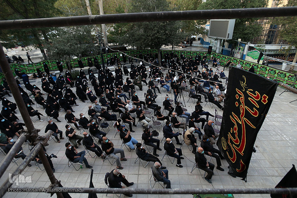 مراسم عزاداری چهارمین روز محرم در آستان مقدس امامزادگان عینعلی و زینعلی(ع)