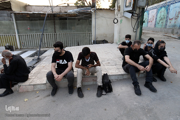 مراسم عزاداری چهارمین روز محرم در آستان مقدس امامزادگان عینعلی و زینعلی(ع)