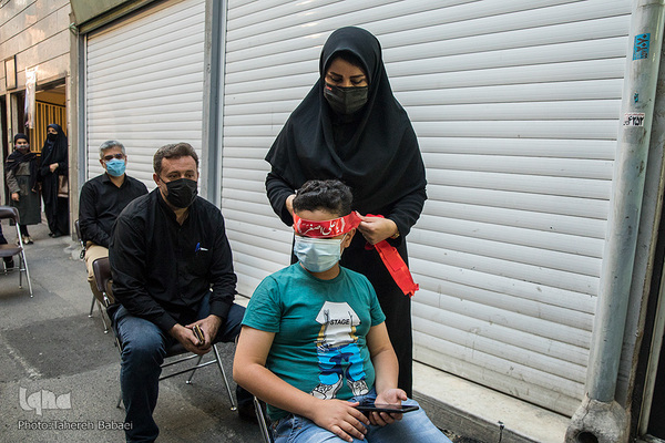 ديدار با خانواده شهدا در دهه اول محرم