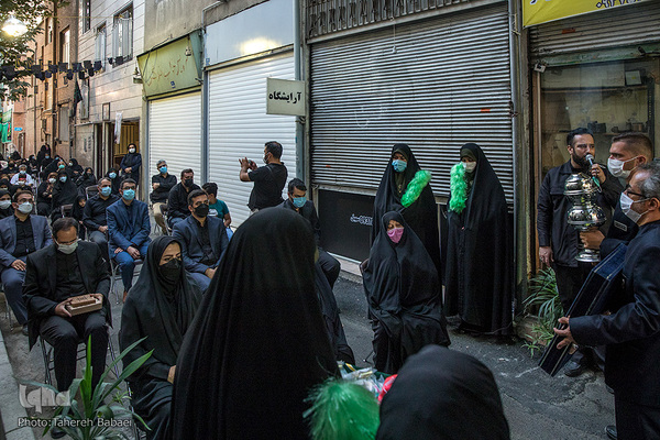 ديدار با خانواده شهدا در دهه اول محرم