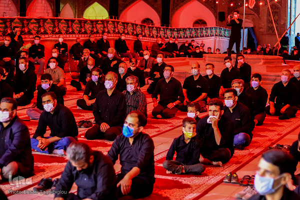 عزاداری شب پنجم محرم در زنجان‎‎