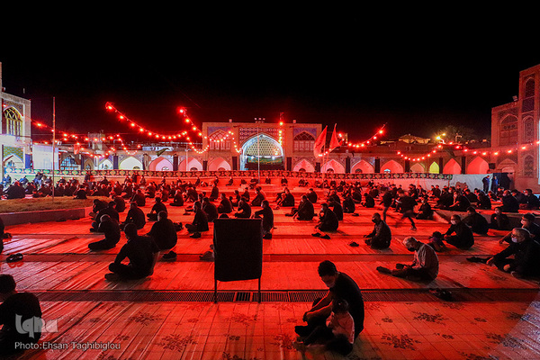 عزاداری شب پنجم محرم در زنجان‎‎