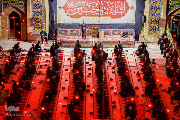 عزاداری شب پنجم محرم در زنجان‎‎