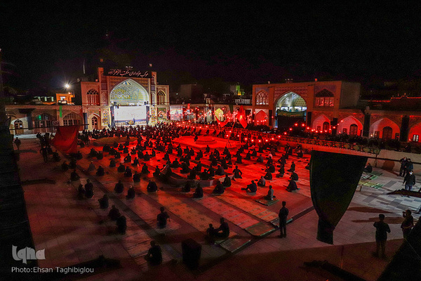عزاداری شب پنجم محرم در زنجان‎‎