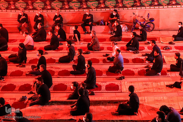 عزاداری شب پنجم محرم در زنجان‎‎