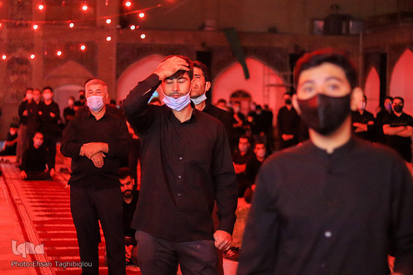 عزاداری شب پنجم محرم در زنجان‎‎