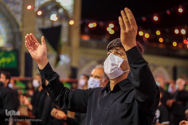 عزاداری شب پنجم محرم در زنجان‎‎