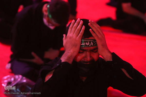 مراسم سوگواری شب هشتم محرم در آستان مقدس امامزاده صالح(ع) تجریش