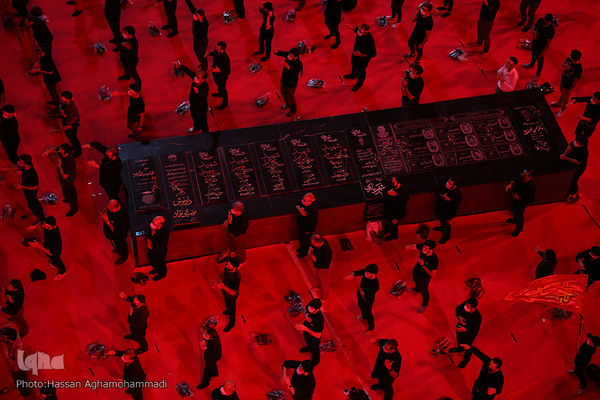 مراسم سوگواری شب هشتم محرم در آستان مقدس امامزاده صالح(ع) تجریش