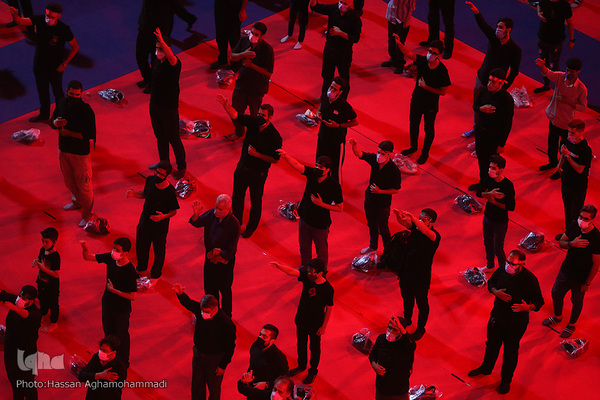 مراسم سوگواری شب هشتم محرم در آستان مقدس امامزاده صالح(ع) تجریش