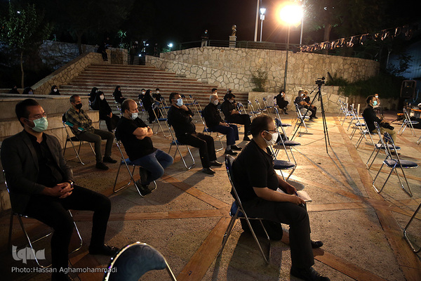 سوگواری هیات شهدای رسانه در شب تاسوعای حسینی