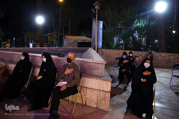 سوگواری هیات شهدای رسانه در شب تاسوعای حسینی