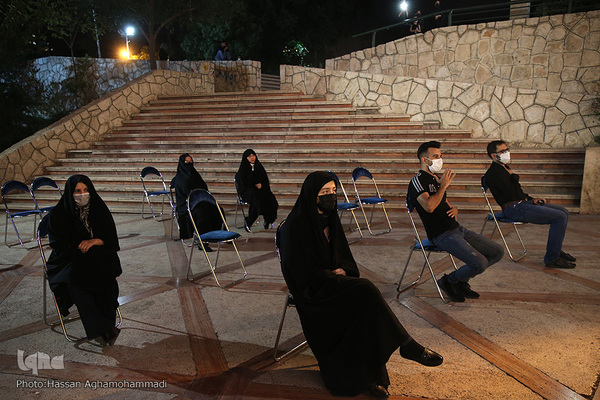 سوگواری هیات شهدای رسانه در شب تاسوعای حسینی