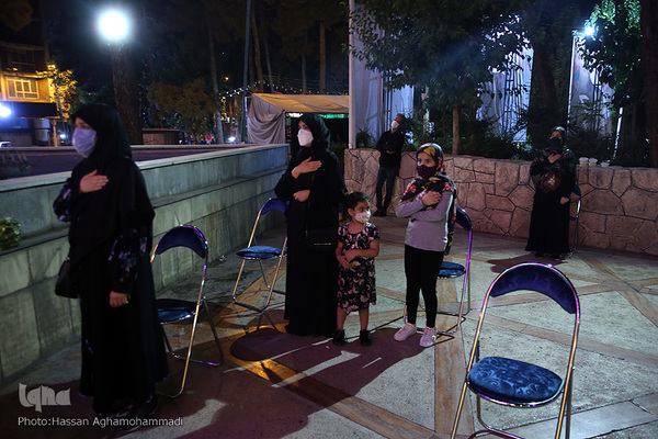 سوگواری هیات شهدای رسانه در شب تاسوعای حسینی