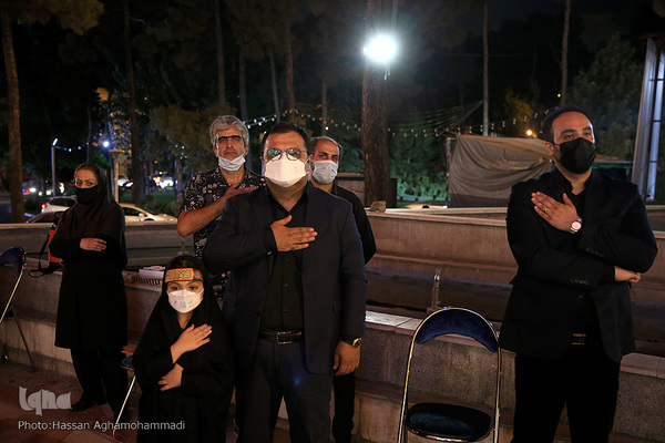 سوگواری هیات شهدای رسانه در شب تاسوعای حسینی