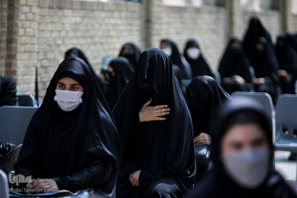 مراسم ظهر تاسوعا در خانه مداحان