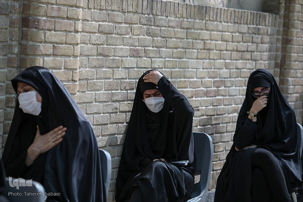 مراسم ظهر تاسوعا در خانه مداحان