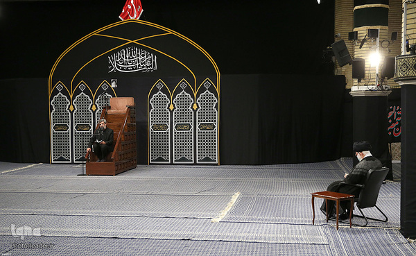 مراسم عزادای شام غریبان در حسینیه امام خمینی(ره)