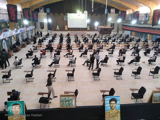 افتتاح بزرگترین مرکز واکسیناسیون تجمیعی استان فارس در حسینیه عاشقان ثارالله شیراز